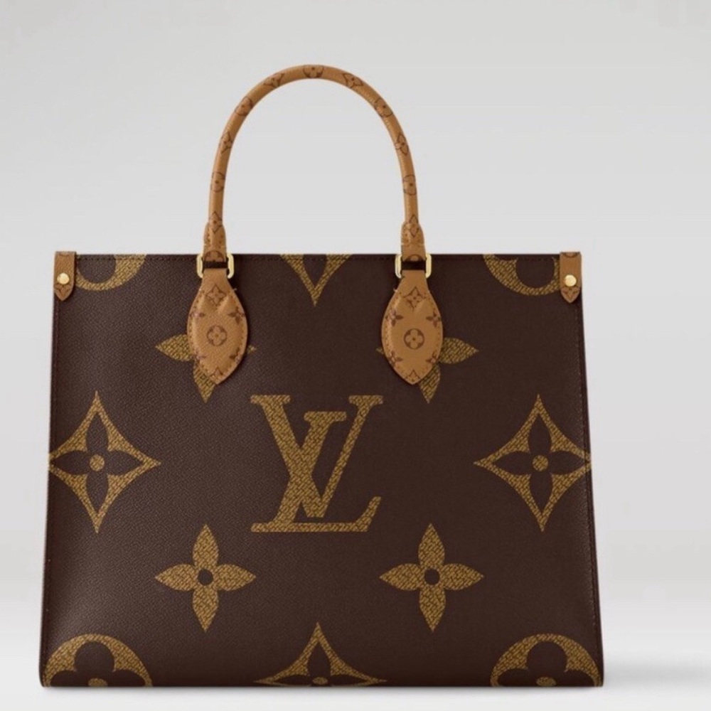 Louis Vuitton Brown Monogram Tote Bag